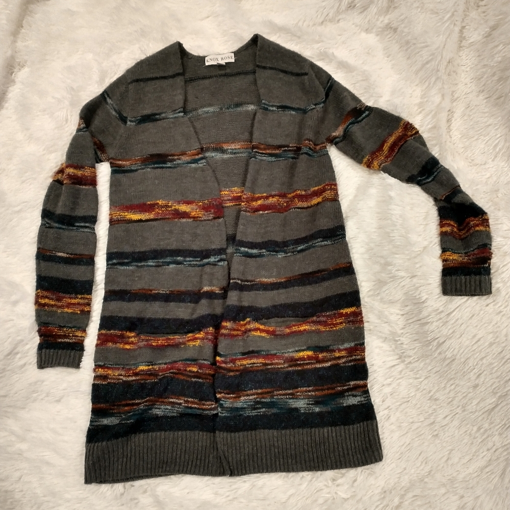 Knox Rose long open cardigan